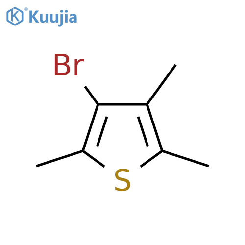 3-Bromo-2,4,5-trimethylthiophene structure