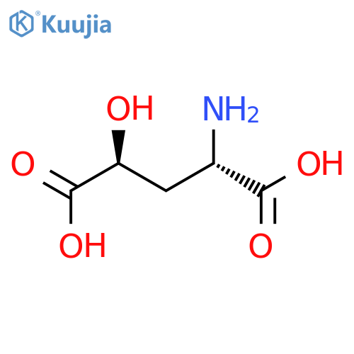 (2S,4S)-4-Hydroxy-L-glutamic Acid structure