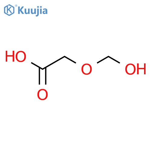 Acetic acid, hydroxymethoxy- structure