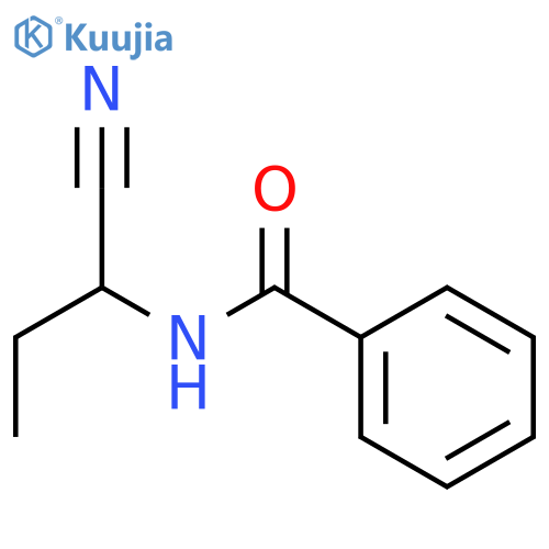 N-(1-cyanopropyl)benzamide structure