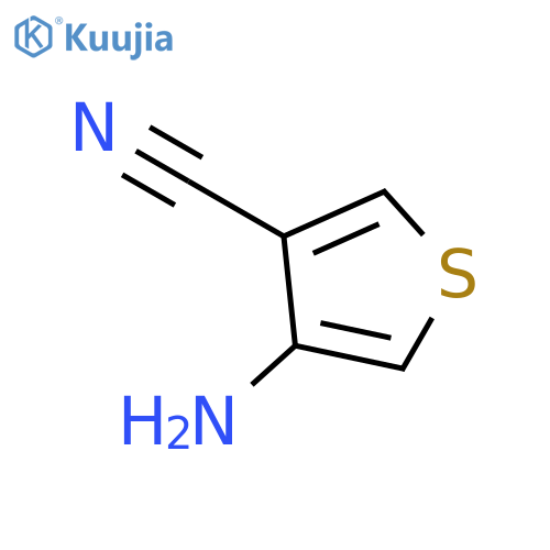 3-Thiophenecarbonitrile, 4-amino- structure