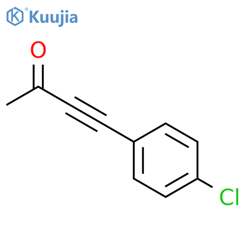 4-(4-chlorophenyl)-3-Butyn-2-one structure