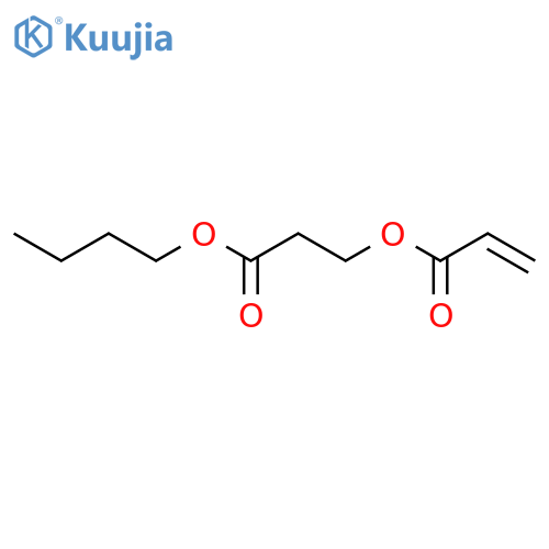 2-Propenoic acid, 3-butoxy-3-oxopropyl ester structure