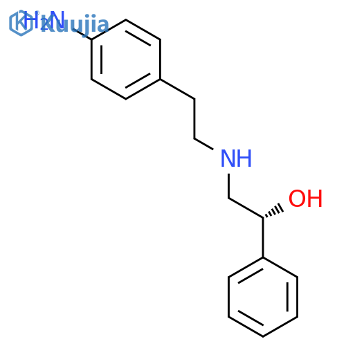 (R)-2-((4-Aminophenethyl)amino)-1-phenylethanol structure