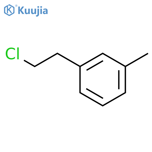 1-(2-chloroethyl)-3-methylbenzene structure