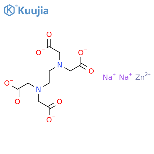 ETHYLENEDIAMINETETRAACETIC ACID DISODIUM ZINC SALT structure