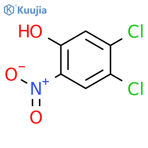 4,5-Dichloro-2-nitrophenol structure