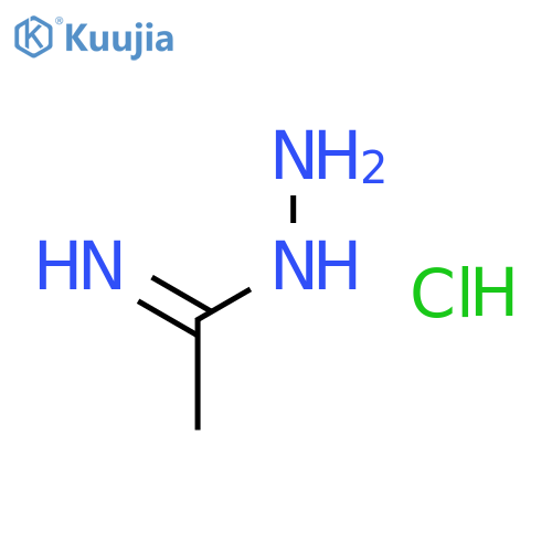 Acetimidohydrazide hydrochloride structure