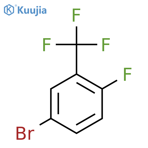 4-Bromo-1-fluoro-2-(trifluoromethyl)benzene structure