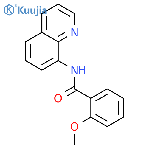 2-Methoxy-N-quinolin-8-yl-benzamide structure