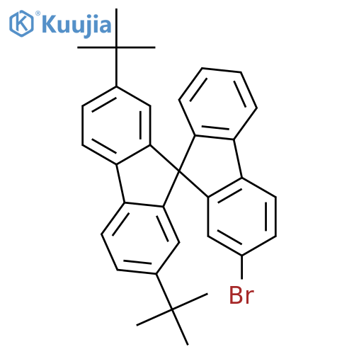 2'-Bromo-2,7-DI-tert-butyl-9,9'-spirobi[fluorene] structure