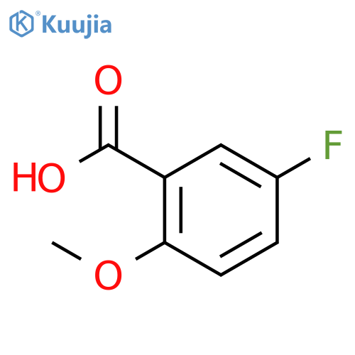 5-Fluoro-2-methoxybenzoic acid structure