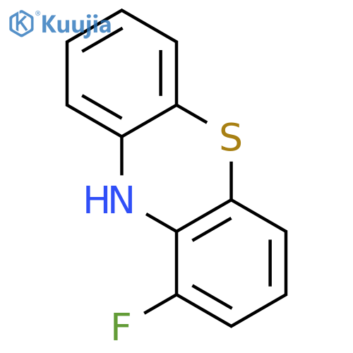 10H-Phenothiazine, 1-fluoro- structure