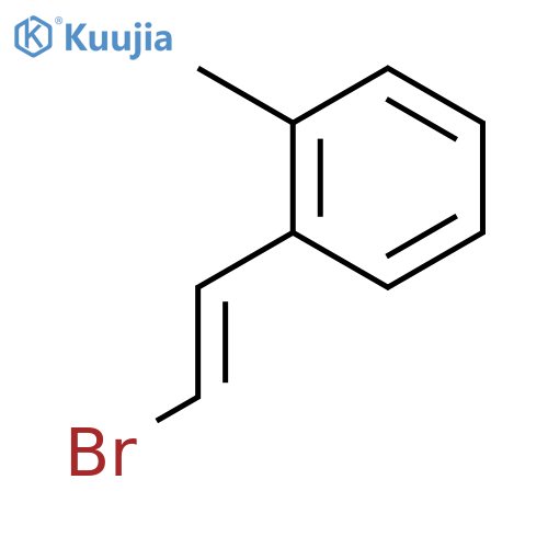 (E)-1-(2-bromovinyl)-2-methylbenzene structure