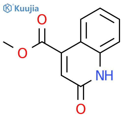 Methyl 2-oxo-1,2-dihydroquinoline-4-carboxylate structure