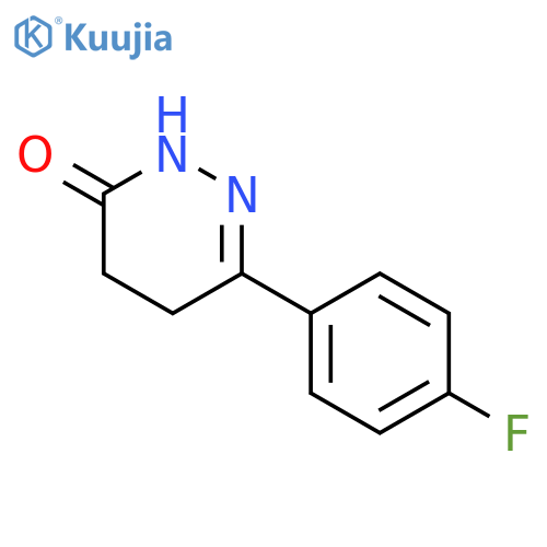 6-(4-fluorophenyl)-4,5-dihydro-3(2H)-pyridazinone structure