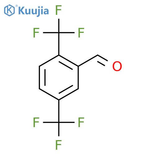 2,5-Bis(trifluoromethyl)benzaldehyde structure