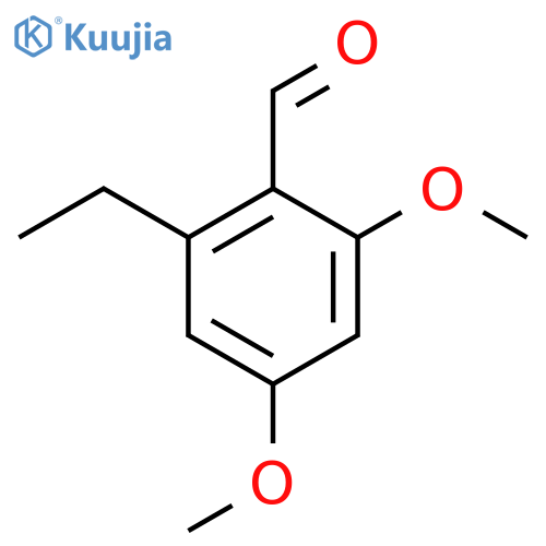 2-Ethyl-4,6-dimethoxybenzaldehyde structure