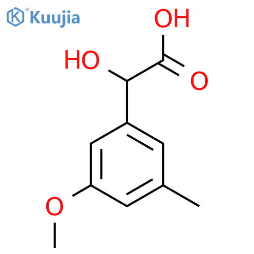 3-Methoxy-5-methylmandelic acid structure