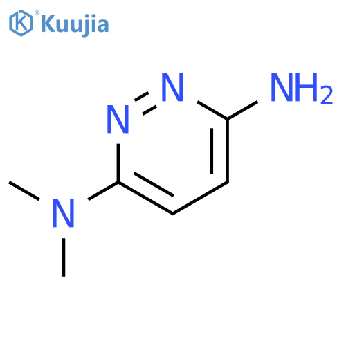 N3,N3-dimethylpyridazine-3,6-diamine structure