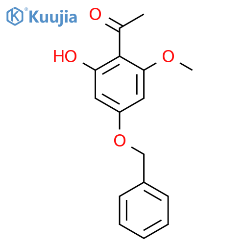 1-(4-(Benzyloxy)-2-hydroxy-6-methoxyphenyl)ethanone structure