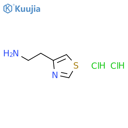 2-(1,3-THIAZOL-4-YL)ETHANAMINE DIHYDROCHLORIDE structure