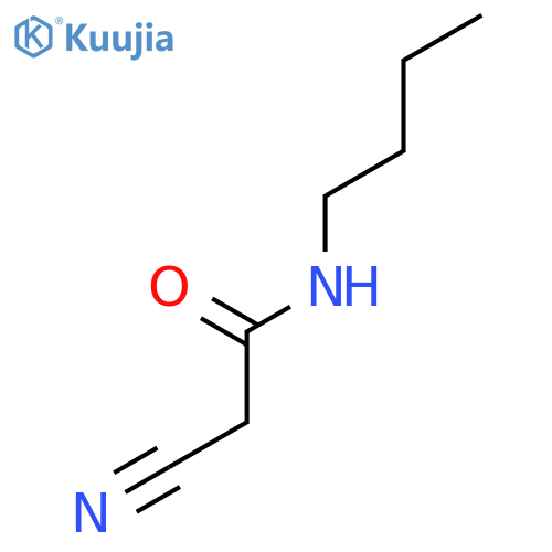 N-butyl-2-cyanoacetamide structure