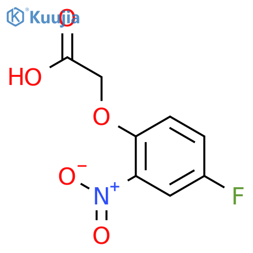 4-Fluoro-2-nitrophenoxyacetic acid structure