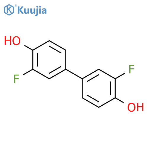 2-fluoro-4-(3-fluoro-4-hydroxyphenyl)phenol structure