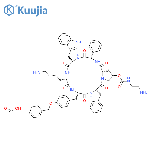 Pasireotide acetate structure