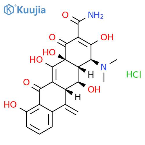 Methacycline hydrochloride structure