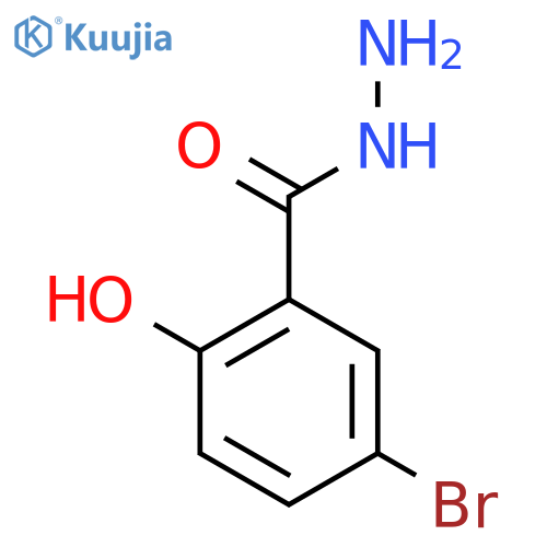 5-Bromo-2-hydroxybenzohydrazide structure