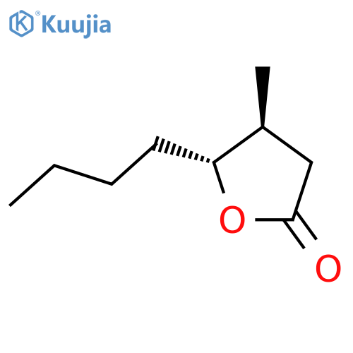(±)-trans-Whiskey lactone structure