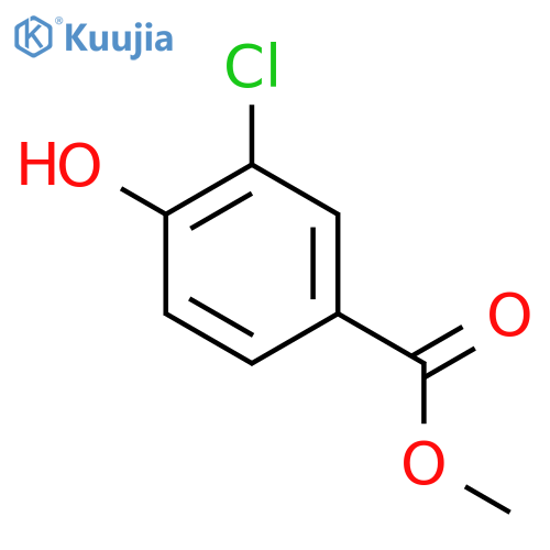 Methyl 3-chloro-4-hydroxybenzoate structure