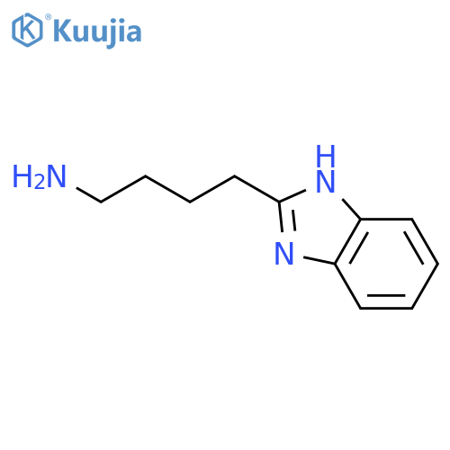 4-(1H-benzimidazol-2-yl)butan-1-amine structure