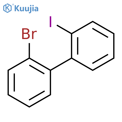 1,1'-Biphenyl, 2-bromo-2'-iodo- structure