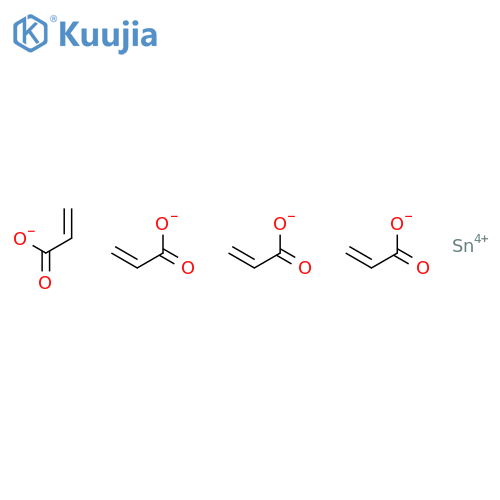 2-Propenoic acid, tinsalt (9CI) structure