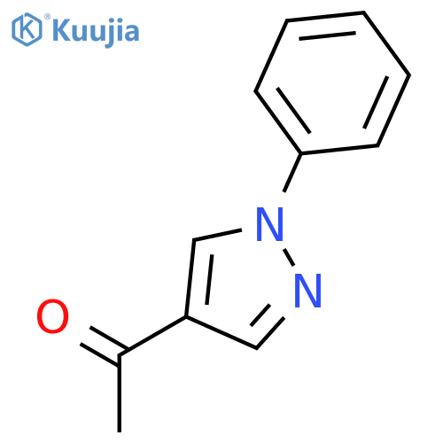 4-Acetyl-1-phenyl-1H-pyrazole structure