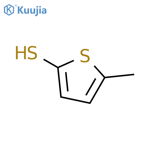 5-methylthiophene-2-thiol structure