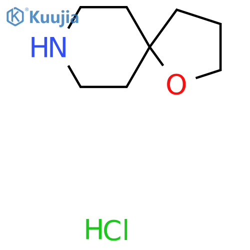 1-Oxa-8-azaspiro[4.5]decane hydrochloride structure
