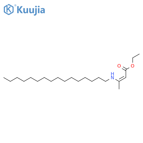 ethyl (2Z)-3-(hexadecylamino)but-2-enoate structure