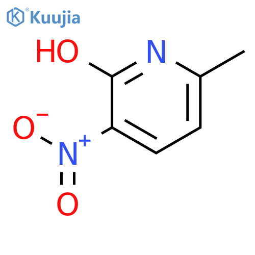 2-Hydroxy-6-methyl-3-nitropyridine structure