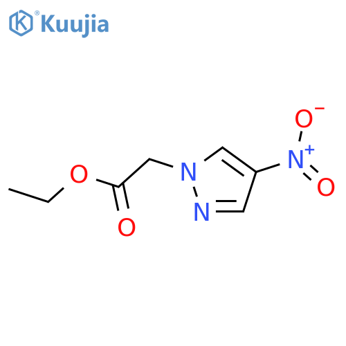 Ethyl (4-nitro-1H-pyrazol-1-yl)acetate structure
