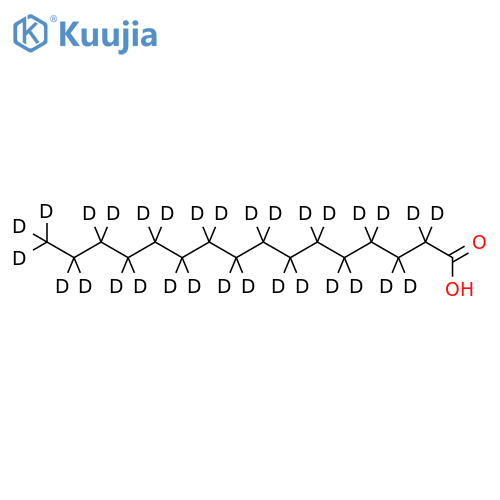 Palmitic Acid-d31 structure