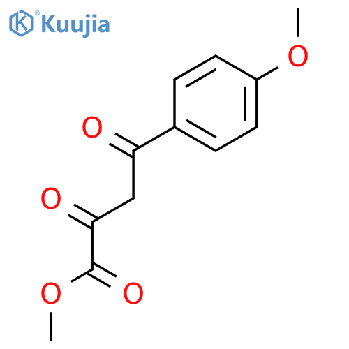 Methyl 4-(4-methoxyphenyl)-2,4-dioxobutanoate structure