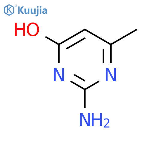 2-amino-6-methylpyrimidin-4-ol structure