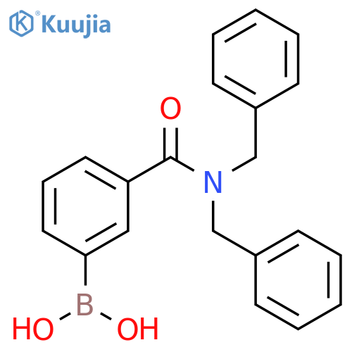 [3-(Dibenzylcarbamoyl)phenyl]boronic Acid structure