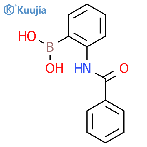 Boronic acid, [2-(benzoylamino)phenyl]- structure