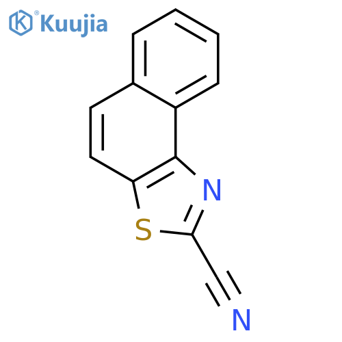 Naphtho1,2-dthiazole-2-carbonitrile structure