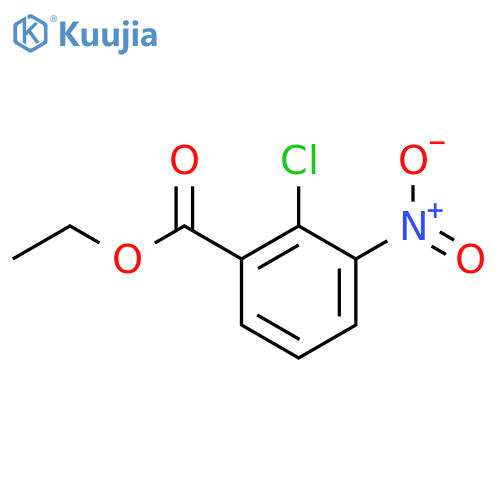 2-Chloro-3-nitrobenzoic acid ethyl ester structure